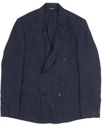 Dolce & Gabbana - Double-Breasted Tailored Blazer - Lyst