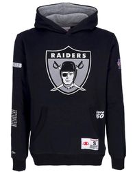 Mitchell & Ness - Hoodies & Sweatvesten ,Zwart ,Katoen Nfl Team Origins Fleece Hoodie - Lyst