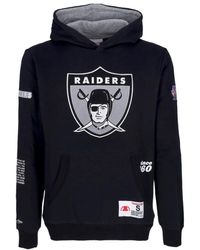 Mitchell & Ness - Hoodies & Sweatvesten ,Zwart ,Katoen Nfl Team Origins Fleece Hoodie - Lyst