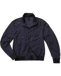 Blauer - Jassen ,Blauw ,Katoen Alwin Lightweight Bomber - Lyst