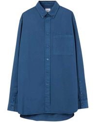 Burberry Casual Overhemden - - Heren - Blauw