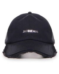 Jacquemus - Accessoires ,Zwart ,Katoen Artichaut Cap - Lyst