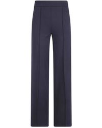 Semicouture - Broeken ,Zwart ,Straight Broeken - Lyst
