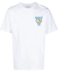 CASABLANCA - Tops > t-shirts - Lyst