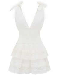 LoveShackFancy - Short Dresses - Lyst