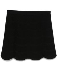 Tom Ford - Silk And Cotton Mini Skirt - Lyst