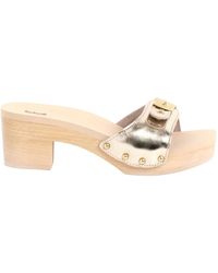 Scholl - Goldene sandalen für stilvollen sommer-look - Lyst