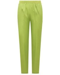 Semicouture - Broeken ,Groen ,Philipp Broek - Lyst