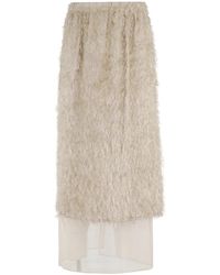 Alysi - Midi Skirts - Lyst
