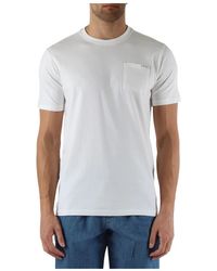 Aquascutum - Baumwoll active pocket t-shirt - Lyst