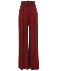 Zimmermann - Wide Trousers - Lyst