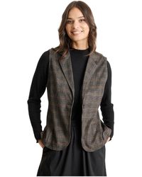 iN FRONT - Jassen ,Bruin ,Nete Vest - Lyst