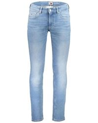 Tommy Hilfiger - Slim fit baumwoll waschjeans 5 taschen - Lyst