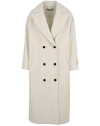 hinnominate - Double-Breasted Coats - Lyst