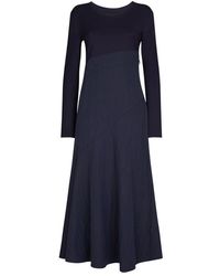 Add - Kleid aus jersey + nylon truman crease - Lyst