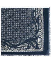 Etro - Wool Scarf - Lyst