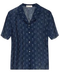 Tory Burch - Shirt Met Korte Mouwen - Lyst