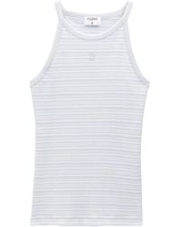 Filippa K - Tops ,Grijs ,Katoen Sleeveless Top - Lyst