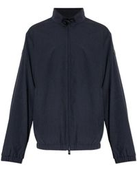 Moncler - Jassen ,Zwart ,Leer Bonavent Jacket - Lyst