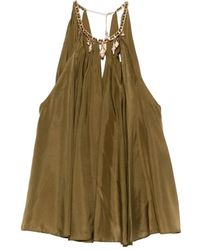 Zimmermann - Tops ,Groen ,Sleeveless Tops - Lyst