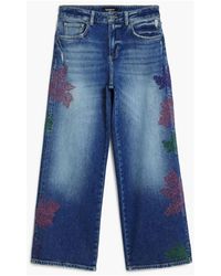Desigual - Botanic Rechte Jeans - Lyst