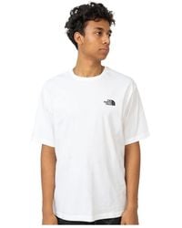 The North Face - Kurzarm Bedrucktes T-Shirt - Lyst