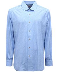 Mazzarelli - Slim Tech Freetime Hemd - Lyst