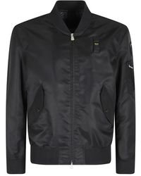 Blauer - Jassen ,Zwart ,Rocky Bomber Jacket - Lyst