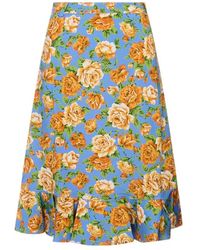 Rabanne - Rokken ,Veelkleurig ,Midi-Rok - Lyst