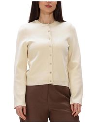 Y.A.S - Y.A. ,Truien & Vesten ,Linnen Yaseena Ls Knit Cardigan - Lyst