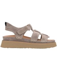 ESTRO - Flat Sandalen - Lyst