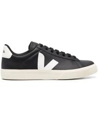 Veja - Campo chromefree ledertrainer schwarz/weiß - Lyst