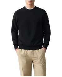 Colmar - Hoodies & Sweatvesten ,Zwart ,Katoen Needlecord Crew-Neck Sweatshirt - Lyst