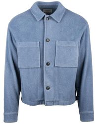 Circolo 1901 - Jassen ,Blauw ,Wol Zachte Jas - Lyst