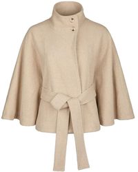 Neo Noir - Cape Met Strikceintuur - Lyst