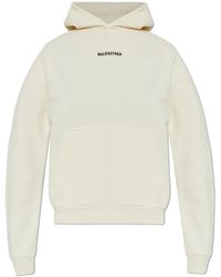 Balenciaga - Sweatshirt Met Geborduurd Logo - Lyst