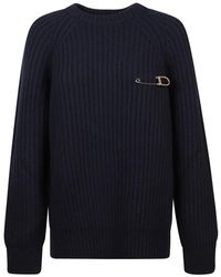 Prada - Round-Neck Knitwear - Lyst