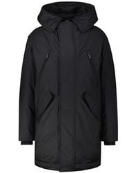 DSquared² - Giacca lunga con cappuccio parka - Lyst