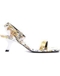 Versace Jeans Couture - High Heel Sandals - Lyst