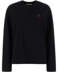 Ami Paris - Adc Long Sleeve T-Shirt - Lyst