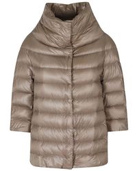 Herno - Jassen ,Bruin ,Down Jassen - Lyst