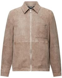 DRYKORN - Jassen ,Bruin ,Katoen Zip Jacket Khaki - Lyst