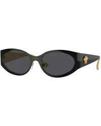 Versace - Sunglasses,schwarze sonnenbrille mit original-etui,rosa sonnenbrille 1503ak stil - Lyst