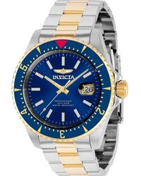 INVICTA WATCH - Twotone Blaue Automatik Analoguhr - Lyst