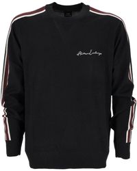 ARMANI EXCHANGE - Round-Neck Knitwear - Lyst