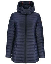 J.O.T.T - Lange Kapuzen-Daunenjacke - Lyst