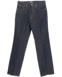AURALEE - Jeans > straight jeans - Lyst
