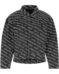 Alexander Wang - Bedruckte jeansjacke für stylischen look - Lyst