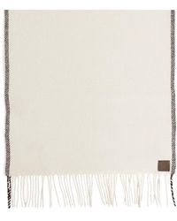 Eleventy - Accessoires ,Wol Fringed Scarf - Lyst