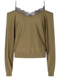 IRO - V-Neck Knitwear - Lyst